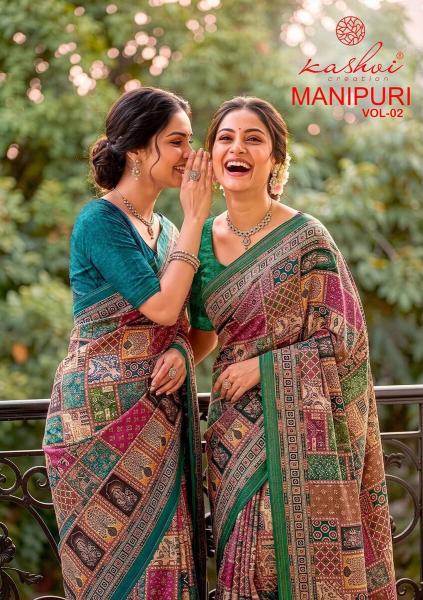 Kashvi manipuri vol 2 surat best saree market